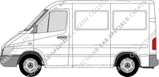 Mercedes-Benz Sprinter furgón, 2000–2002