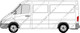 Mercedes-Benz Sprinter van/transporter, 2000–2002
