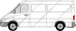 Mercedes-Benz Sprinter furgone, 2000–2002