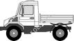 Mercedes-Benz Unimog pianale