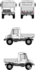 Mercedes-Benz Unimog U-90, U-90, catre