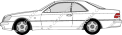 Mercedes-Benz CL-Coupé, 1996–1998