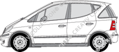Mercedes-Benz A-Klasse, 2001–2004