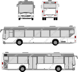 Mercedes-Benz O 530 N, N, bus, 2 Doors