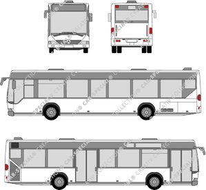 Mercedes-Benz O 530 N, N, Bus, 2 Doors