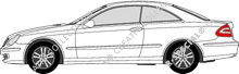 Mercedes-Benz CLK Coupé, 2002–2010