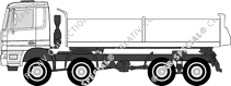 Mercedes-Benz Actros camión basculador, 1996–2002