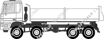 Mercedes-Benz Actros benne, 1996–2002