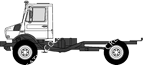 Mercedes-Benz Unimog Chassis for superstructures, from 2002