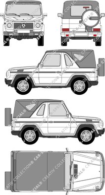 Mercedes-Benz G-Klasse, combi, 2 Doors (2002)