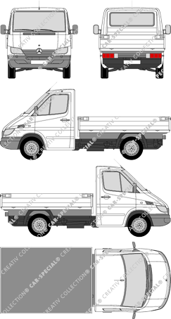 Mercedes-Benz Sprinter Pritsche, 2002–2006 (Merc_247)