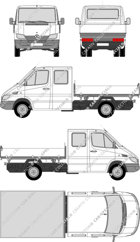 Mercedes-Benz Sprinter, 2002–2006 (Merc_255)