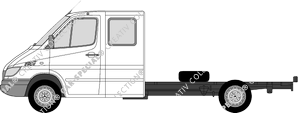 Mercedes-Benz Sprinter Châssis pour superstructures, 2002–2006