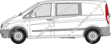 Mercedes-Benz Vito Mixto furgón, 2003–2010