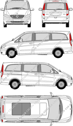 Mercedes-Benz Viano minibus, 2003–2010 (Merc_275)