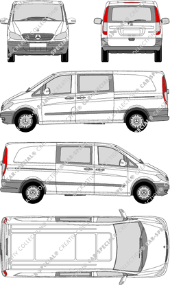 Mercedes-Benz Vito furgón, 2003–2010 (Merc_293)