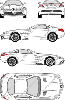 Mercedes-Benz SLR McLaren, Coupé, 2 Doors (2004)