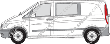 Mercedes-Benz Vito Mixto furgón, 2003–2010