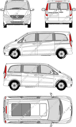 Mercedes-Benz Viano microbús, 2003–2010 (Merc_309)