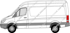 Mercedes-Benz Sprinter furgón, 2006–2009