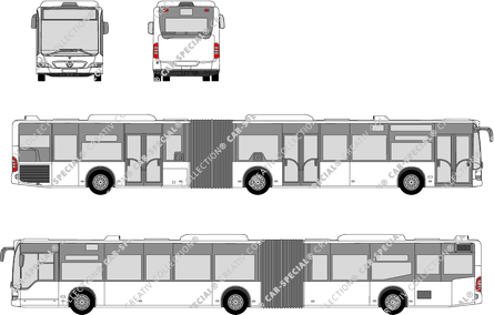Mercedes-Benz Citaro articulated bus, from 2006 (Merc_373)