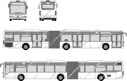 Mercedes-Benz Citaro harmonicabus, vanaf 2006 (Merc_373)