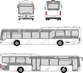 Mercedes-Benz Citaro autobús de ciudad, desde 2006 (Merc_375)