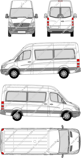 Mercedes-Benz Sprinter Transfer 23, from 2007 (Merc_391)