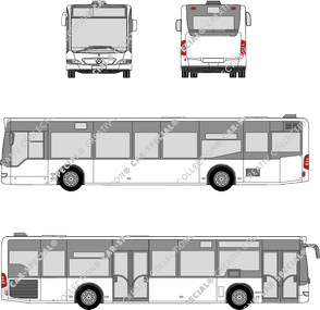 Mercedes-Benz Citaro autobus urbain, à partir de 2007 (Merc_398)