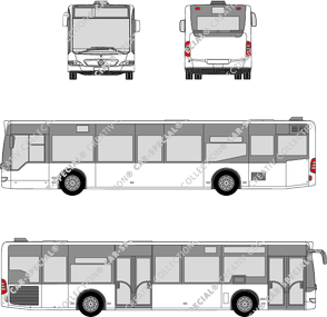 Mercedes-Benz Citaro Porte double, avant, O 530, Doppia porta anteriore, autobus urbain (2007)