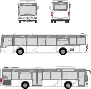 Mercedes-Benz Citaro stadbus, vanaf 2007 (Merc_399)