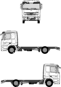 Mercedes-Benz Actros Chassis for superstructures, 2008–2011 (Merc_414)