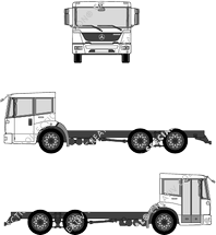 Mercedes-Benz Econic Chassis for superstructures, from 2009 (Merc_415)