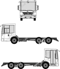 Mercedes-Benz Econic, Châssis pour superstructures, haut cabine (2009)