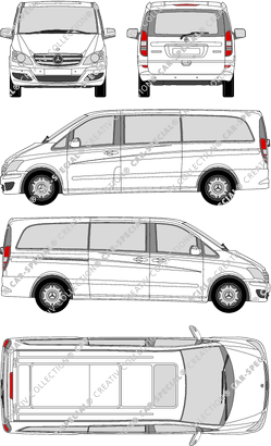 Mercedes-Benz Viano camionnette, 2010–2014 (Merc_434)