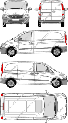 Mercedes-Benz Vito fourgon, 2010–2014 (Merc_440)