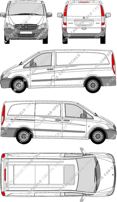 Mercedes-Benz Vito furgone, 2010–2014 (Merc_444)