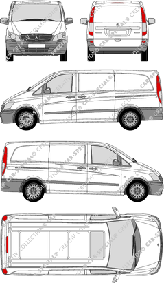 Mercedes-Benz Vito Kastenwagen, 2010–2014 (Merc_445)