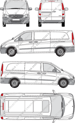 Mercedes-Benz Vito van/transporter, 2010–2014 (Merc_461)