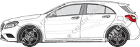 Mercedes-Benz A-Klasse Kompaktlimousine, 2012–2015