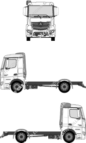 Mercedes-Benz Antos Chassis for superstructures, 2012–2018 (Merc_511)