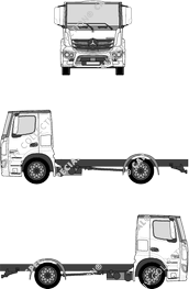 Mercedes-Benz Antos Châssis pour superstructures, 2012–2018 (Merc_513)