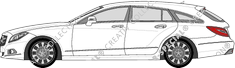 Mercedes-Benz CLS Shooting Brake break, 2012–2014