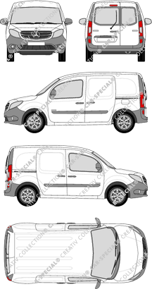 Mercedes-Benz Citan Kastenwagen, 2012–2021 (Merc_526)