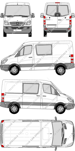 Mercedes-Benz Sprinter, 2006–2013 (Merc_573)