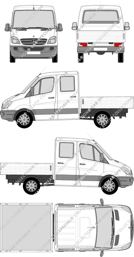 Mercedes-Benz Sprinter platform, 2009–2013 (Merc_581)