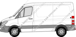 Mercedes-Benz Sprinter furgone, 2013–2018