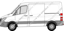 Mercedes-Benz Sprinter van/transporter, 2013–2018