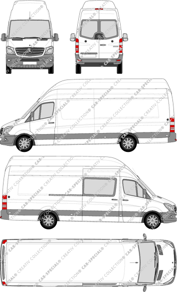 Mercedes-Benz Sprinter, 2013–2018 (Merc_644)