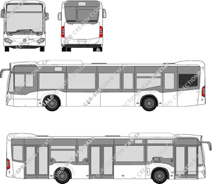 Mercedes-Benz Citaro bus, from 2013 (Merc_670)